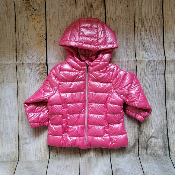Other - Girl hot pink puffy coat